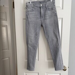 Citizens Of Humanity Light Gray Denim